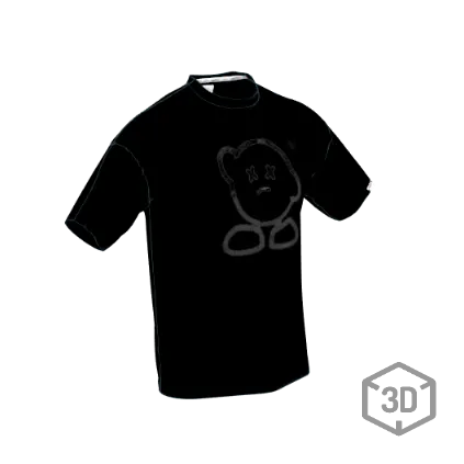 NEXTLEVEL® SIYAH TSHIRT - ORIGINAL SERIES