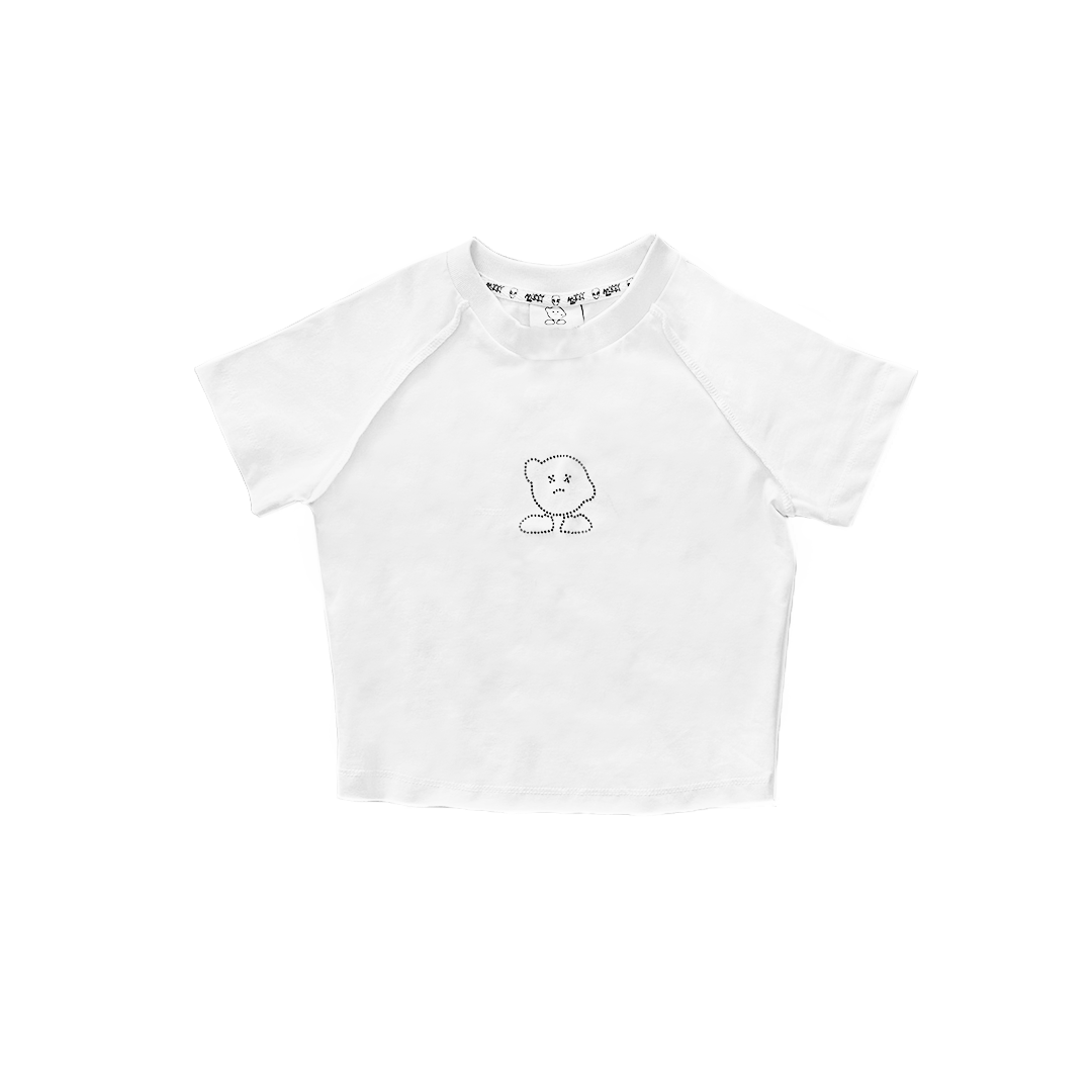 NEXTLEVEL® CROP KADIN BEYAZ - ORIGINAL SERIES