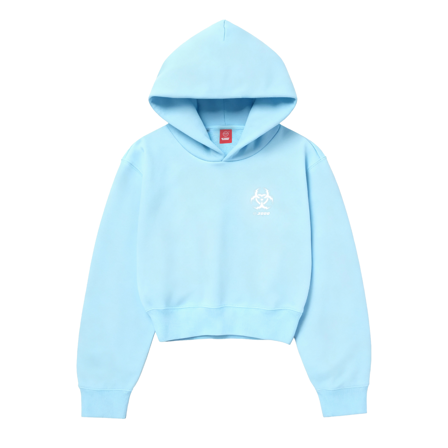 ZEHIR - HOODIE ICEBLUE BOXY