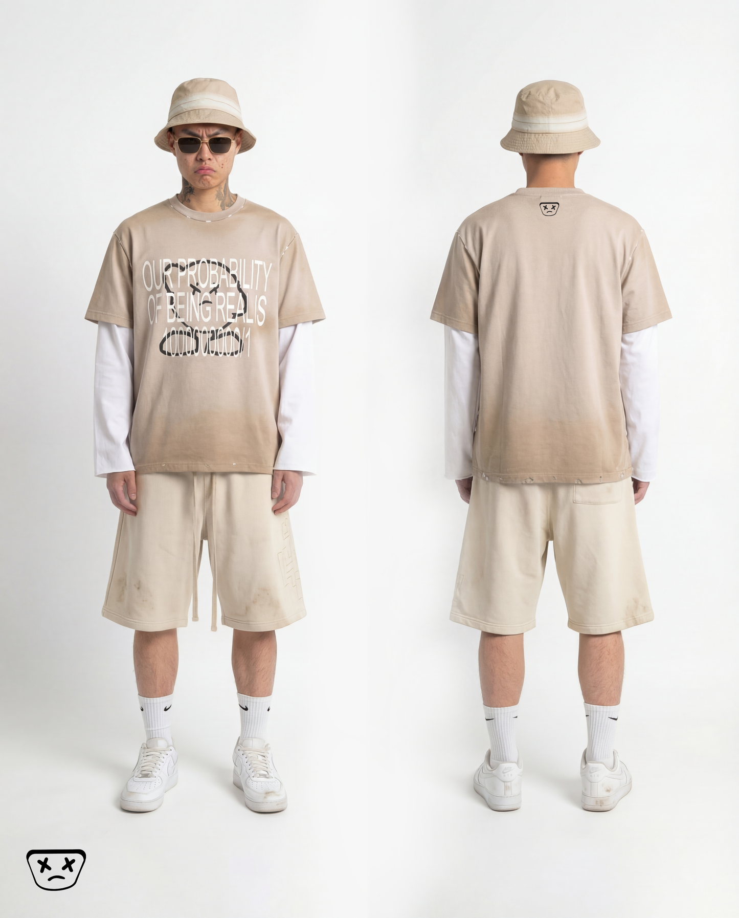 NL3000 - 1000000000-1 CREAM TSHIRT