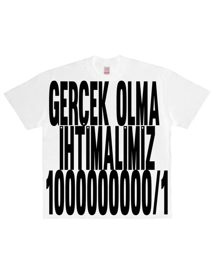 NL3000 - GLITCH WHITE TSHIRT 1000000000/1™ TR