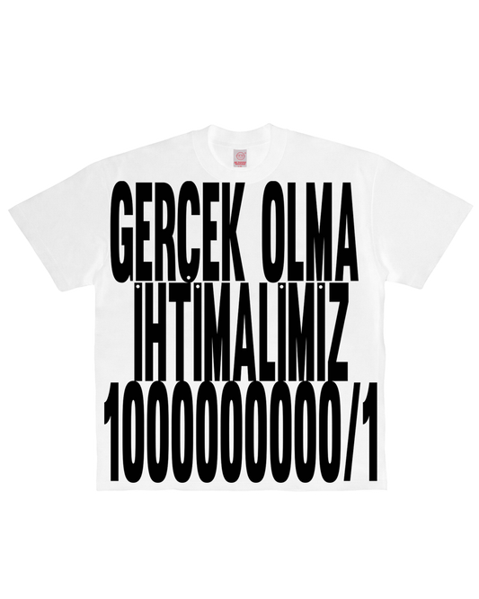 NL3000 - GLITCH WHITE TSHIRT 1000000000/1™ TR