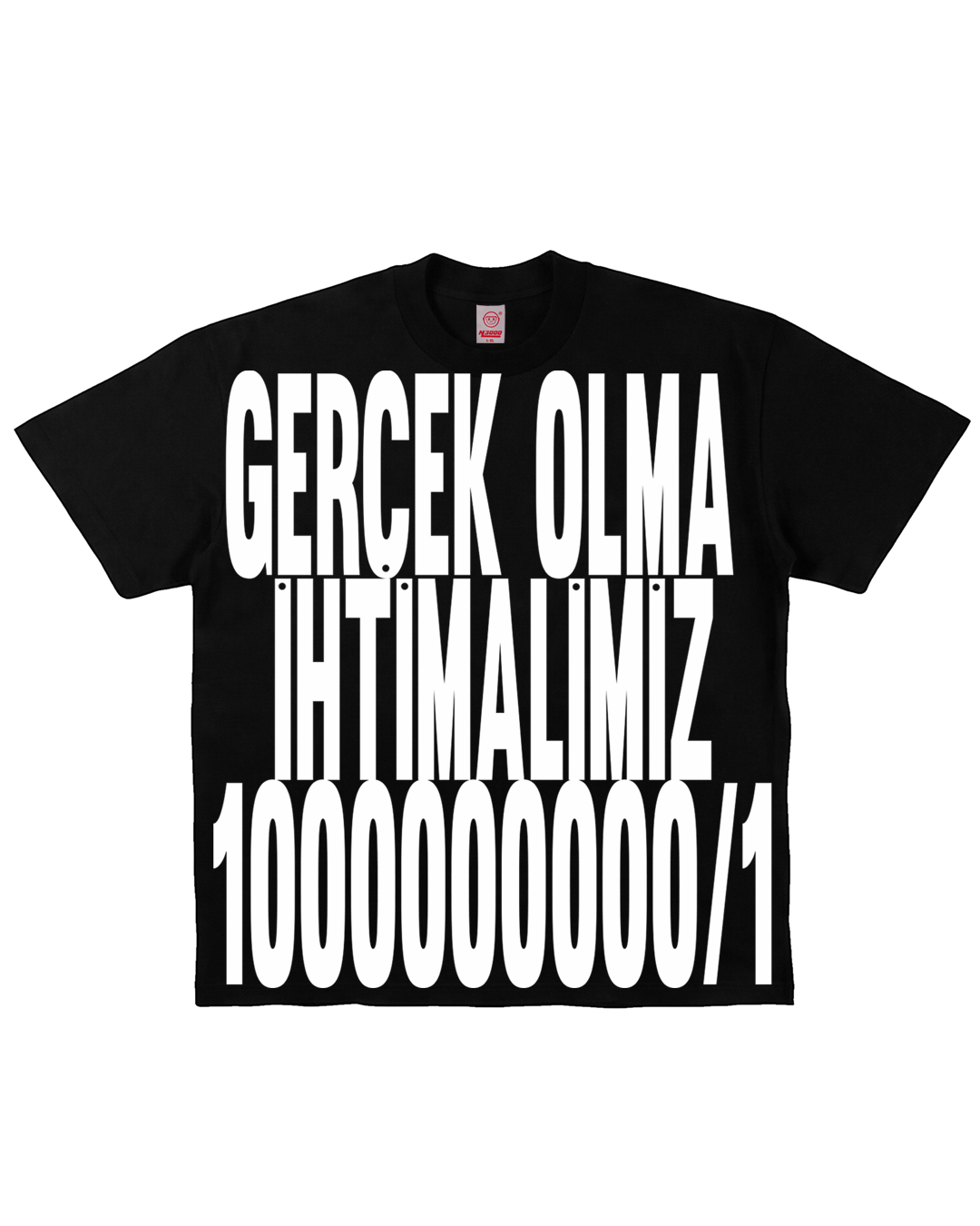 NL3000 - GLITCH BLACK TSHIRT 1000000000/1™ TR