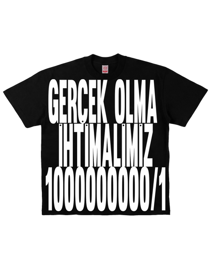 NL3000 - GLITCH BLACK TSHIRT 1000000000/1™ TR