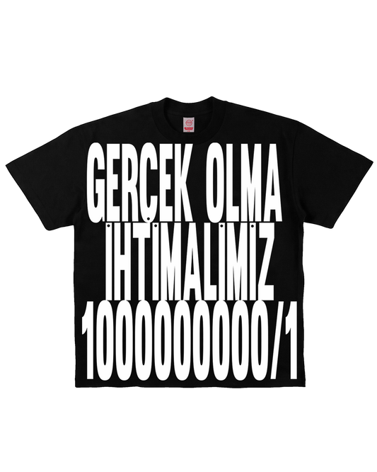 NL3000 - GLITCH BLACK TSHIRT 1000000000/1™ TR