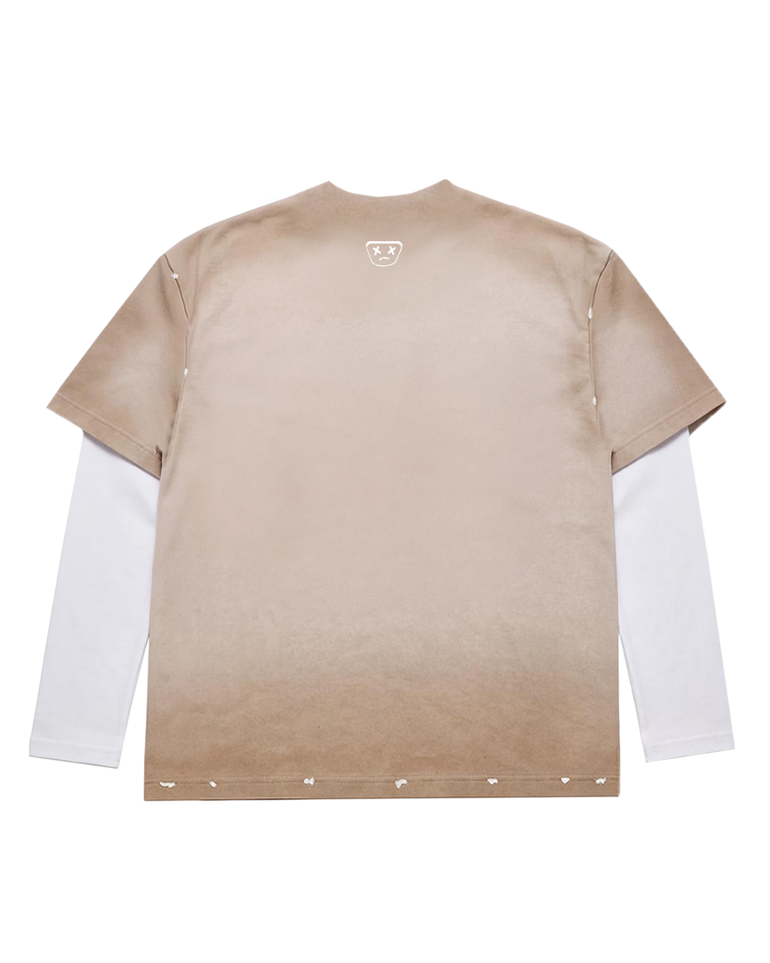 NL3000 - OUR PROBABILITY OF BEING REAL IS 1000000000-1 CREAM LONG SLEEVE