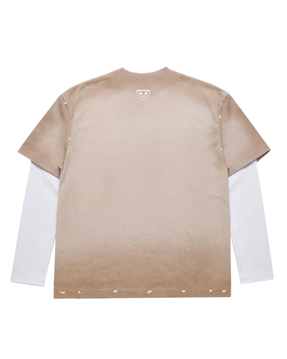 NL3000 - OUR PROBABILITY OF BEING REAL IS 1000000000-1 CREAM LONG SLEEVE