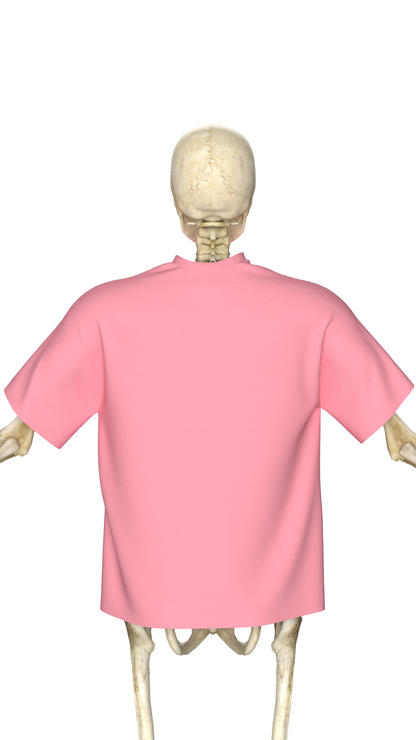 SAVANA® TAYCANv1 PEMBE BOXY TSHIRT - ALBUM KAPAK BASKILI