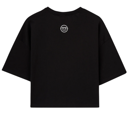 ZEHIR - CHARM CROP TEE BLACK [NL3000 PACK]