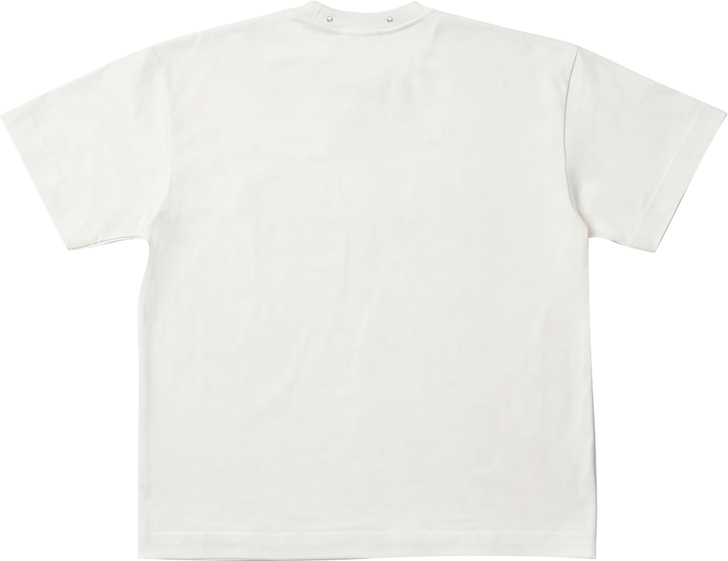 NL3000 - GLITCH BEYAZ TEE