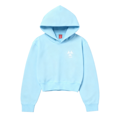 ZEHIR - HOODIE ICEBLUE BOXY