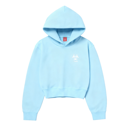 ZEHIR - HOODIE ICEBLUE BOXY