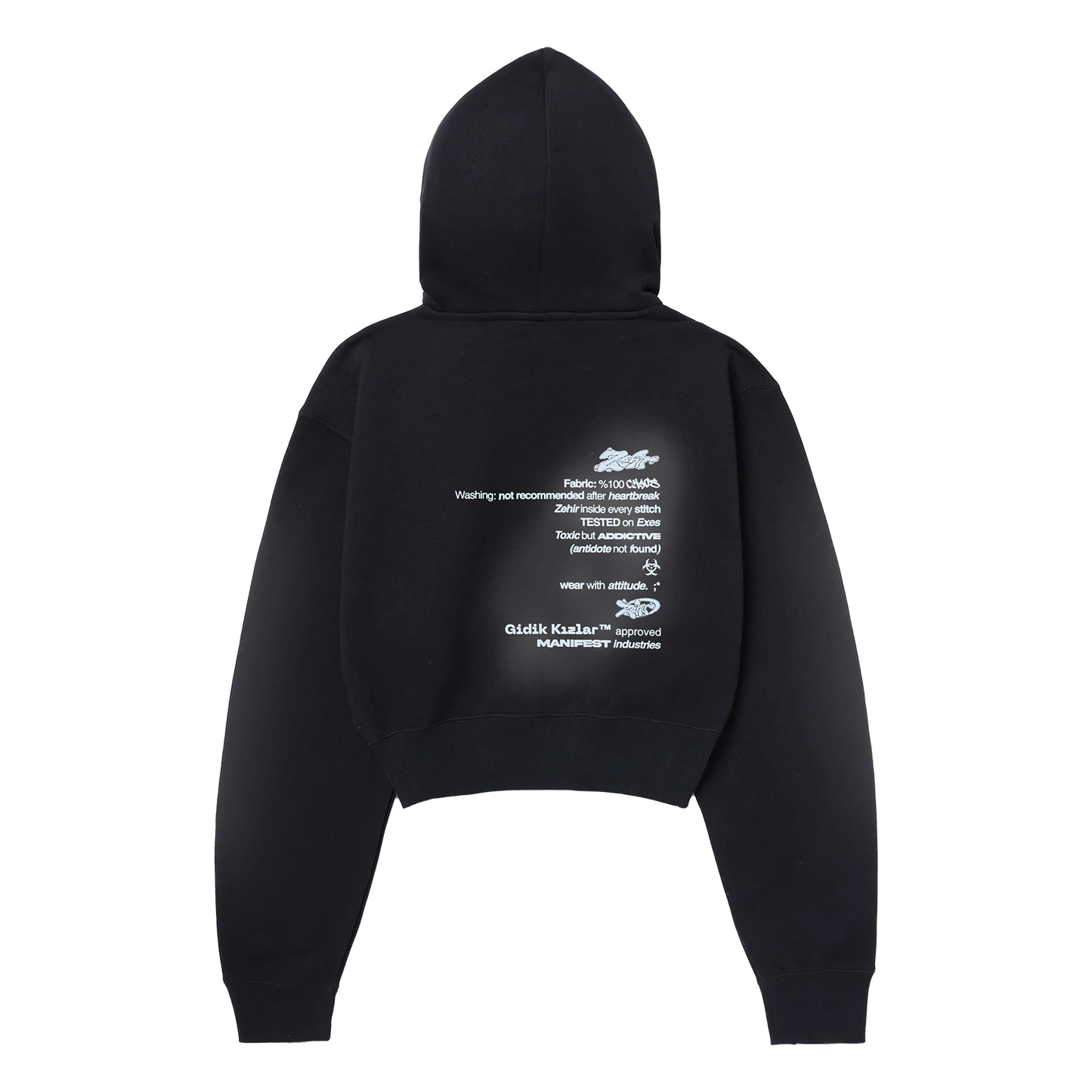 ZEHIR - HOODIE BLACK BOXY